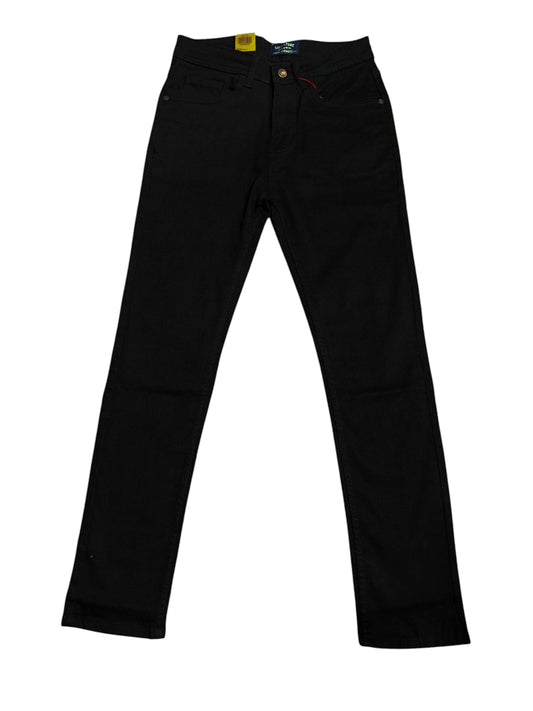Mens Jutt Black Jeans